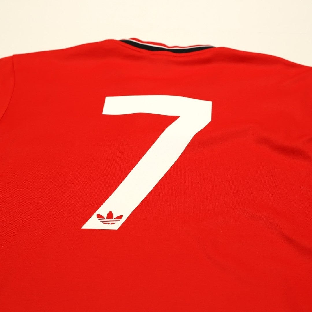 1985 Robson #7 Manchester United adidas Originals FA Cup Football Shirt (L/XL)