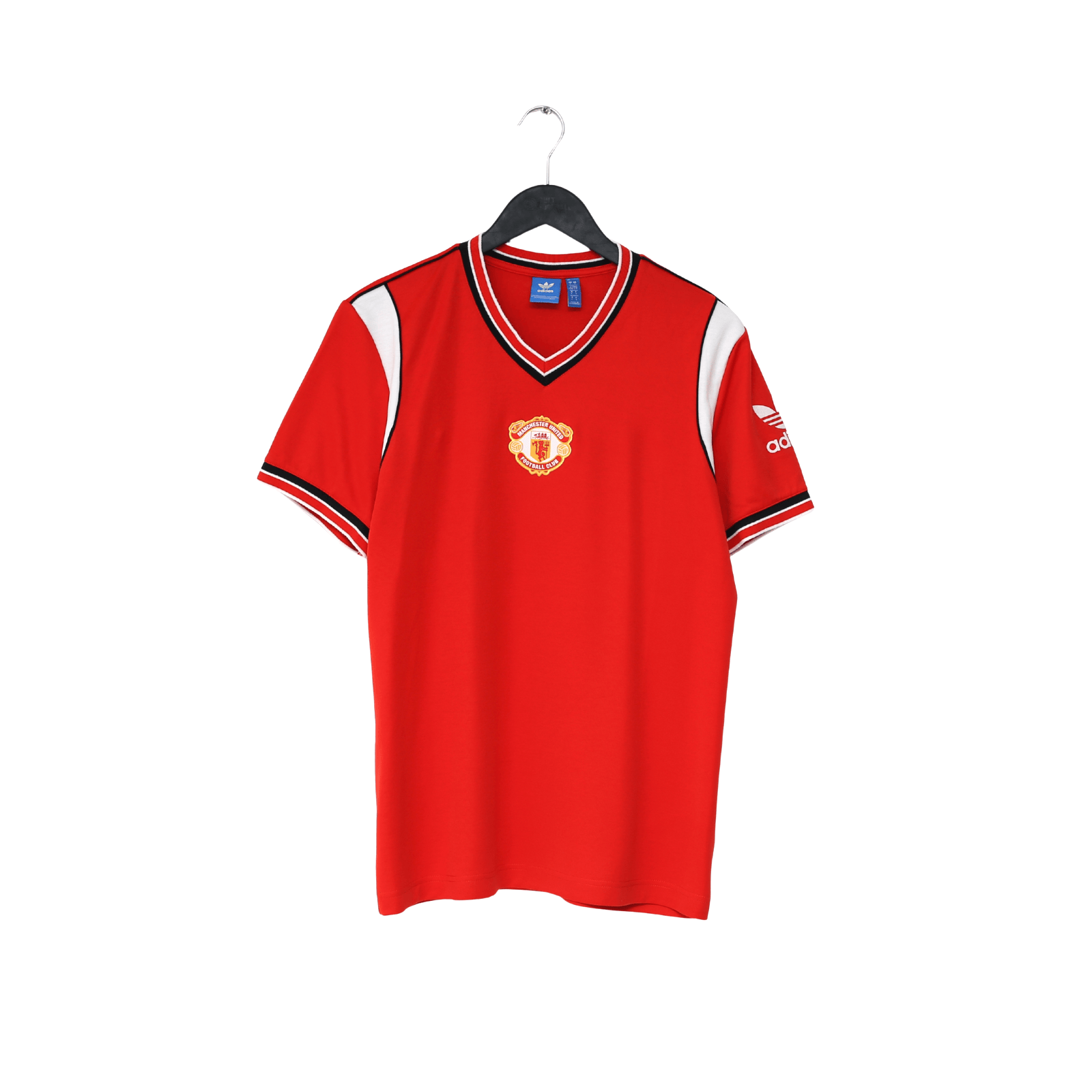 1985 ROBSON #7 Manchester United adidas Originals FA Cup Football Shirt (M/L)