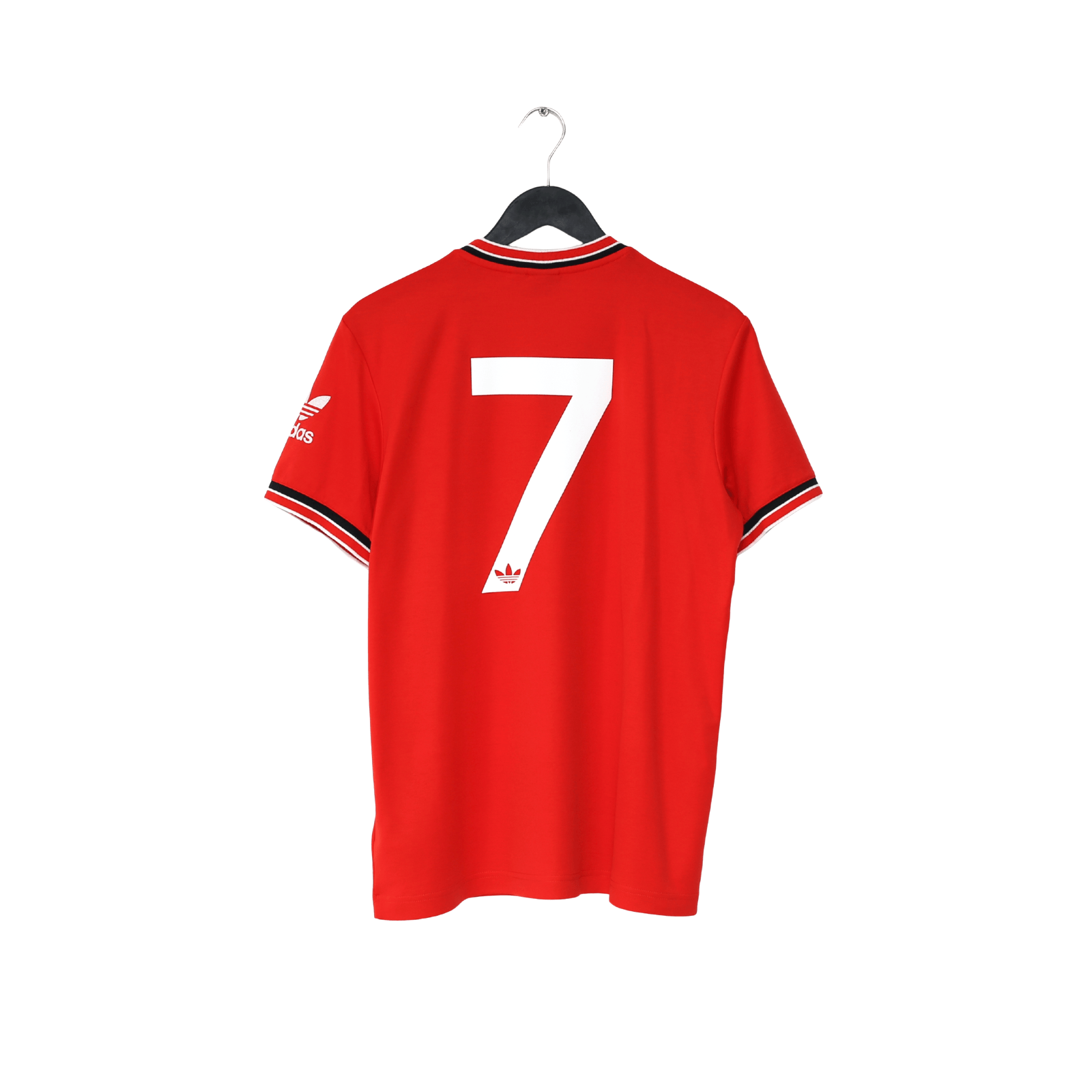 1985 ROBSON #7 Manchester United adidas Originals FA Cup Football Shirt (M/L)