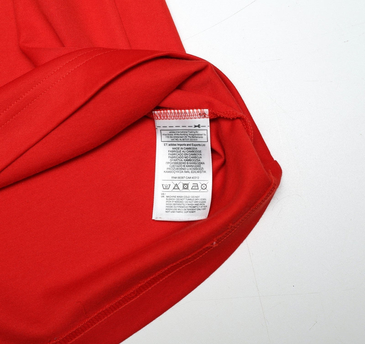 1985 ROBSON #7 Manchester United adidas Originals FA Cup Football Shirt (M/L)