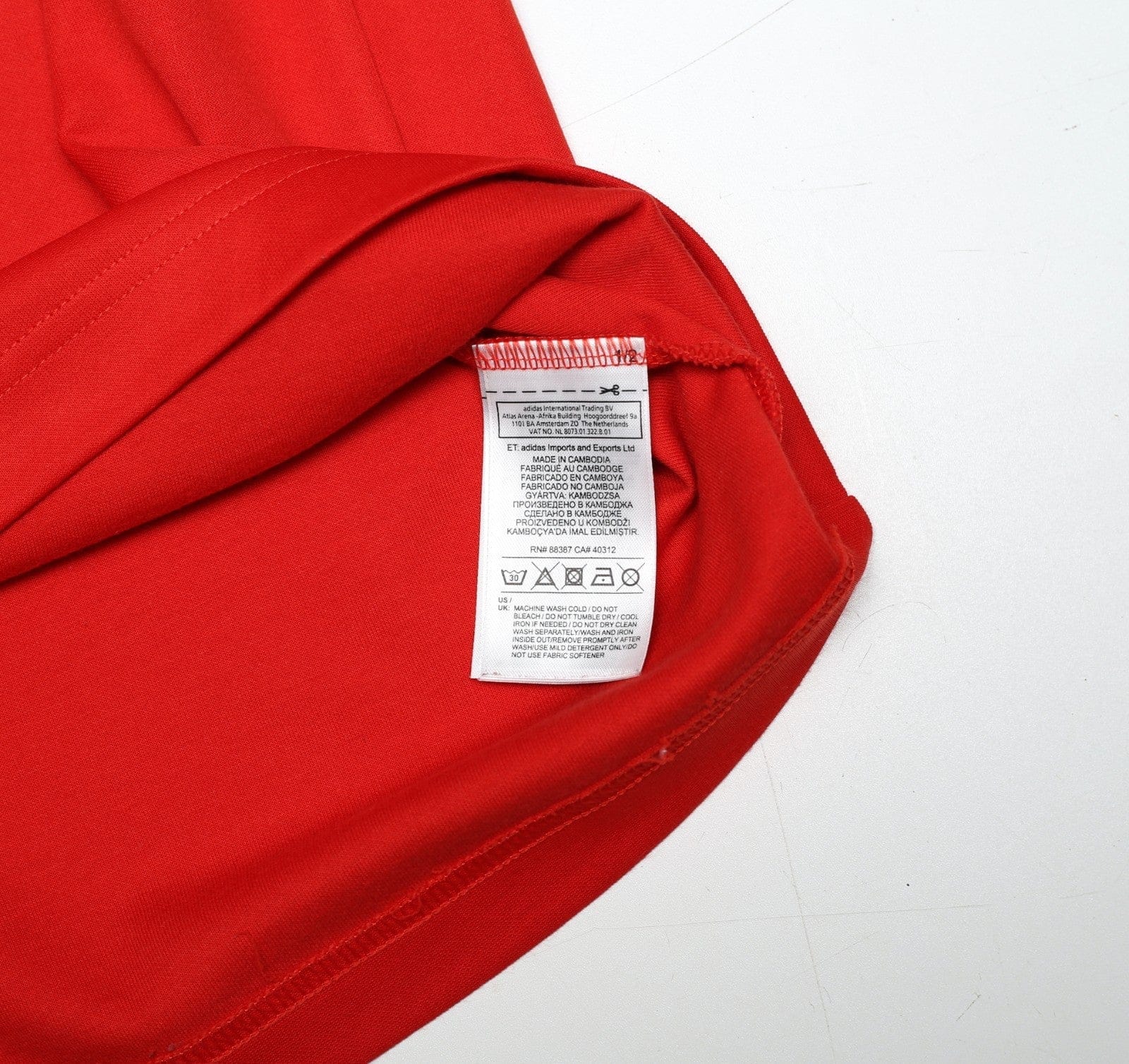 1985 ROBSON #7 Manchester United adidas Originals FA Cup Football Shirt (M/L)