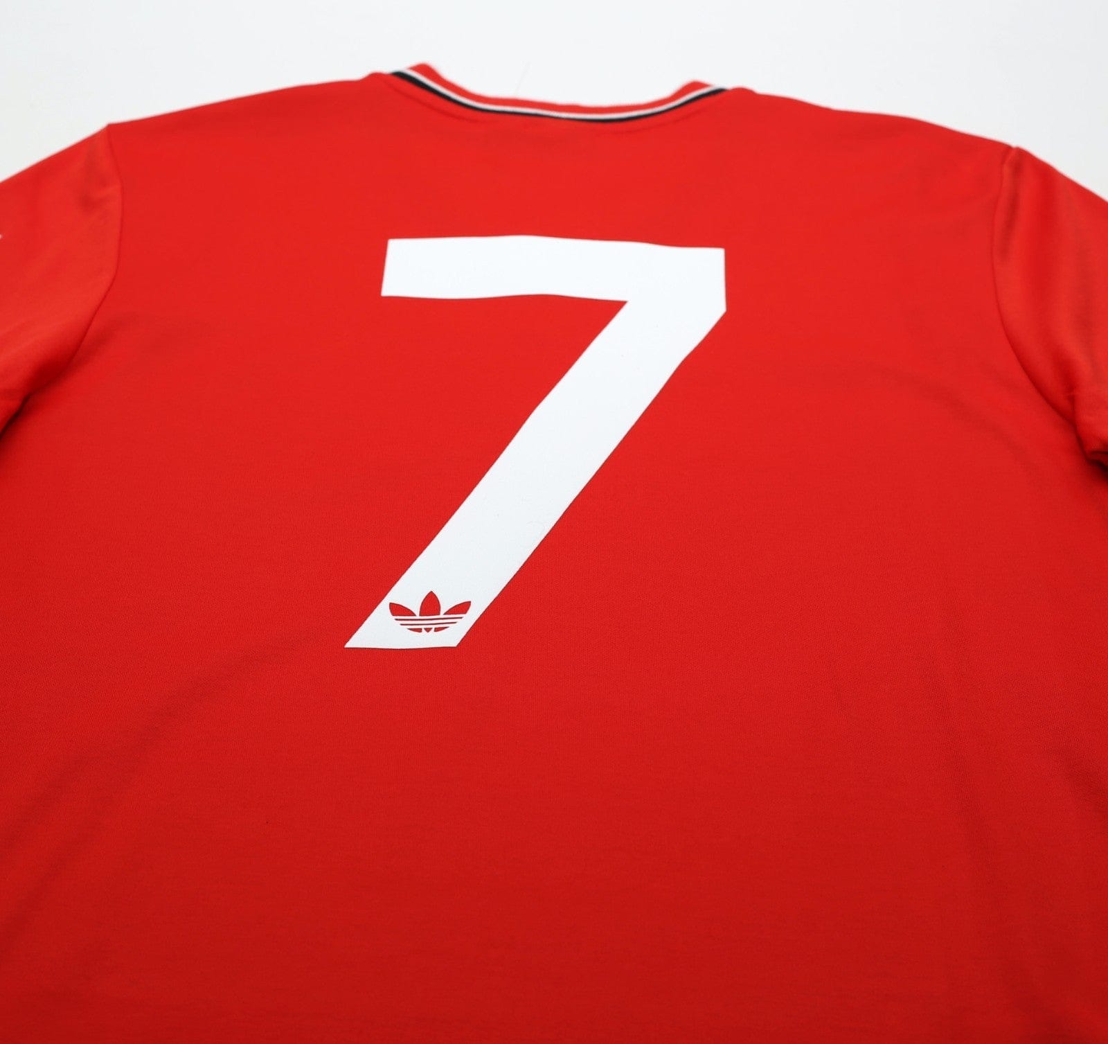 1985 ROBSON #7 Manchester United adidas Originals FA Cup Football Shirt (M/L)