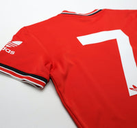 1985 ROBSON #7 Manchester United adidas Originals FA Cup Football Shirt (S/M)