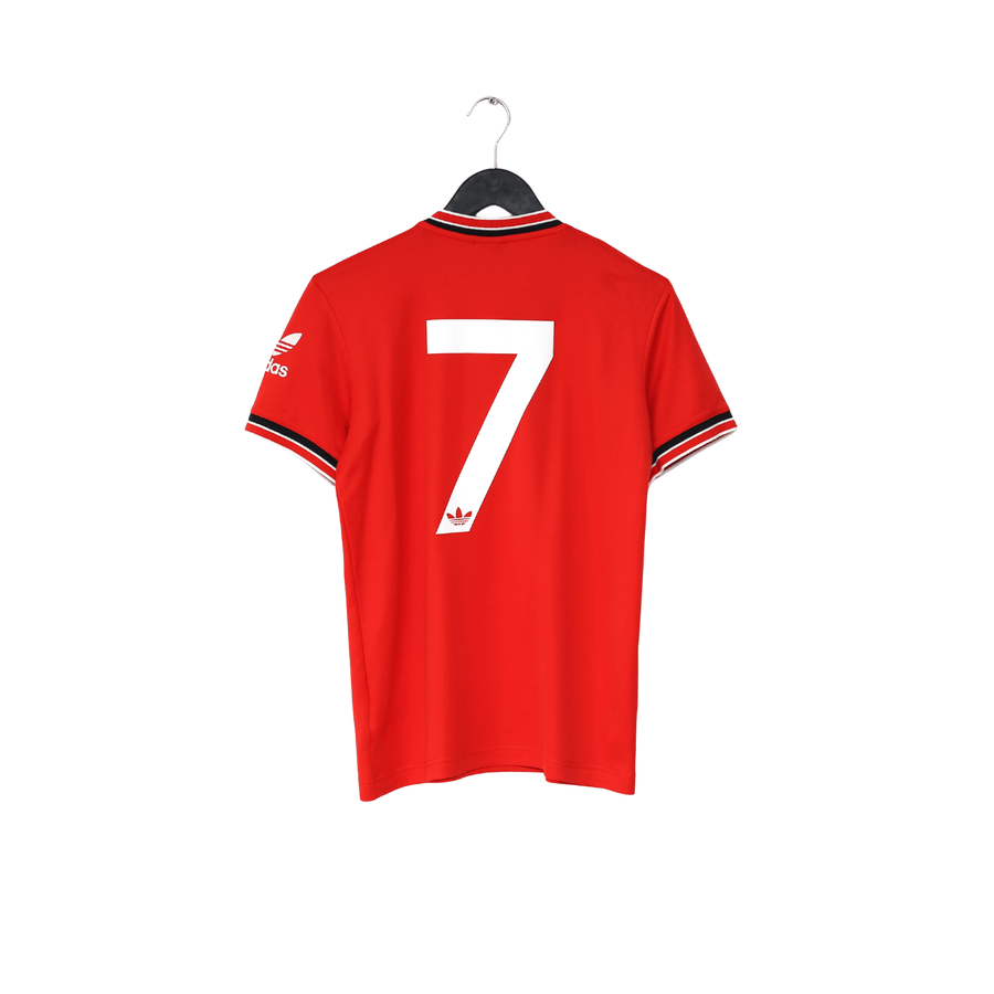 1985 ROBSON #7 Manchester United adidas Originals FA Cup Football Shirt (S/M)
