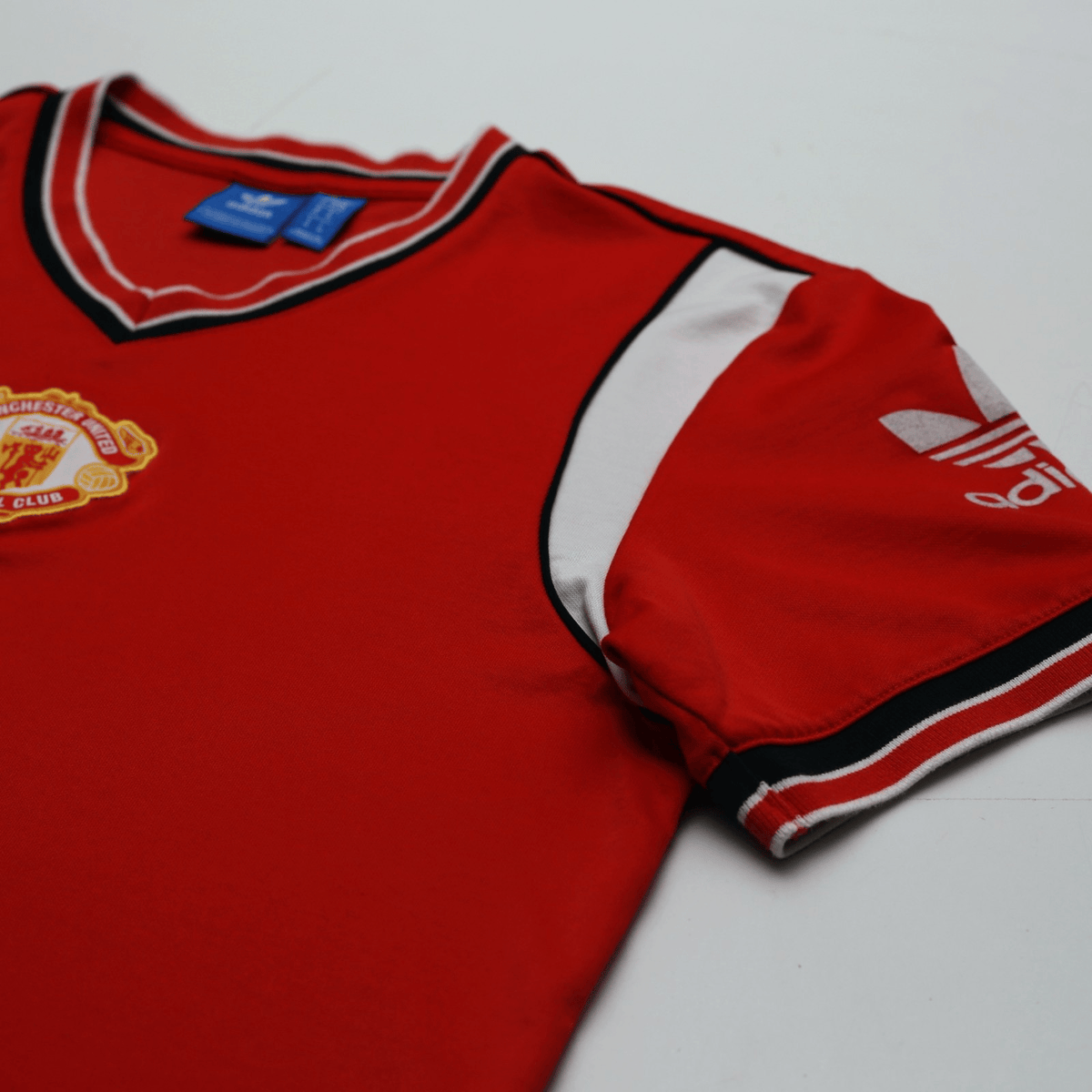 1985 Robson #7 Manchester United adidas Originals FA Cup Football Shirt (S/M)