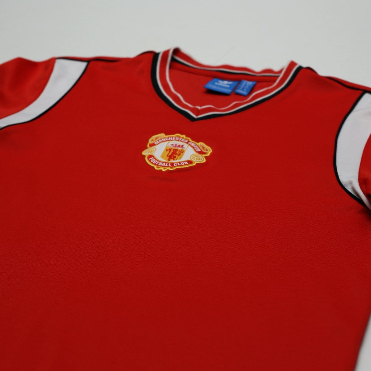 1985 Robson #7 Manchester United adidas Originals FA Cup Football Shirt (S/M)