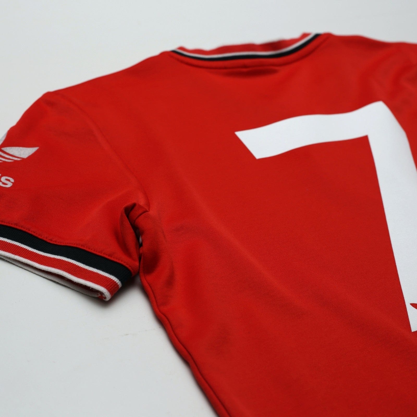 1985 Robson #7 Manchester United adidas Originals FA Cup Football Shirt (S/M)