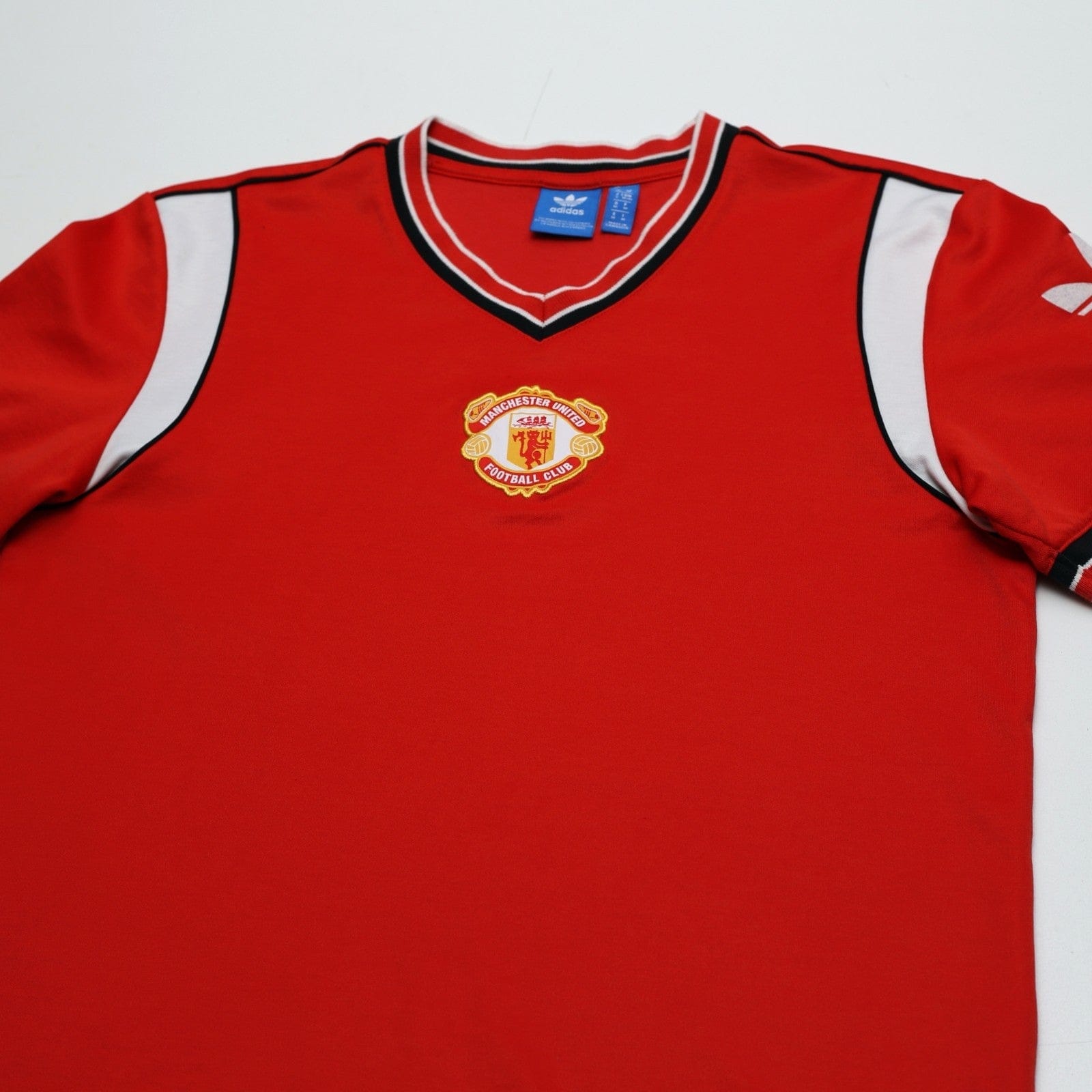 1985 Robson #7 Manchester United adidas Originals FA Cup Football Shirt (S/M)
