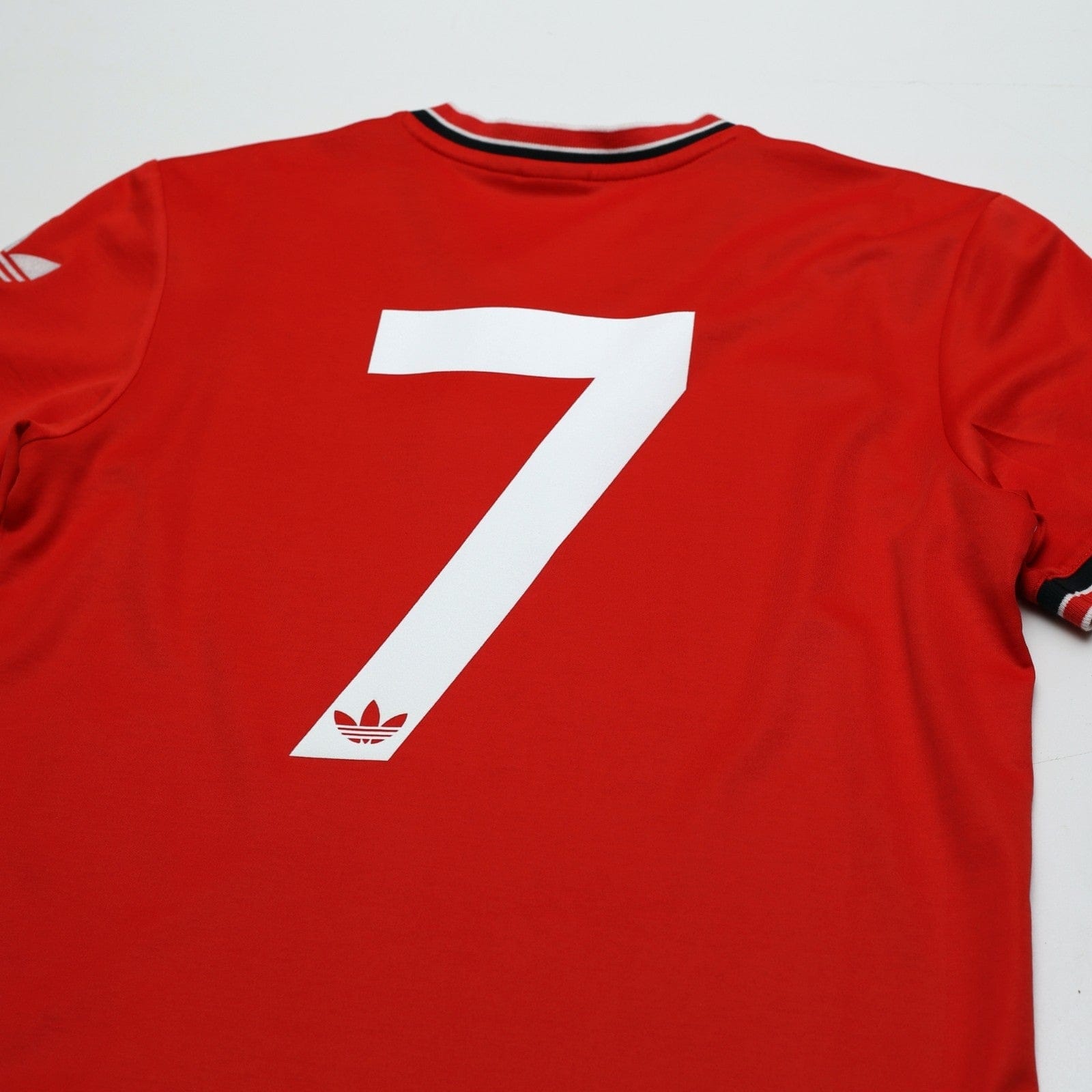 1985 Robson #7 Manchester United adidas Originals FA Cup Football Shirt (S/M)