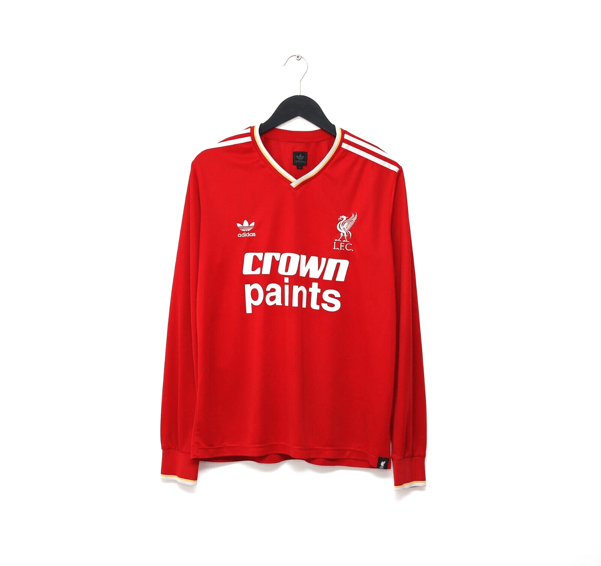 1986/87 DALGLISH #7 Liverpool Retro adidas Originals Home Football Shirt (M/L)