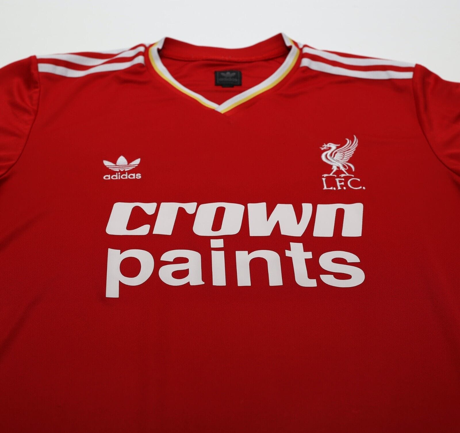 1986/87 DALGLISH #7 Liverpool Retro adidas Originals Home Football Shirt (M/L)