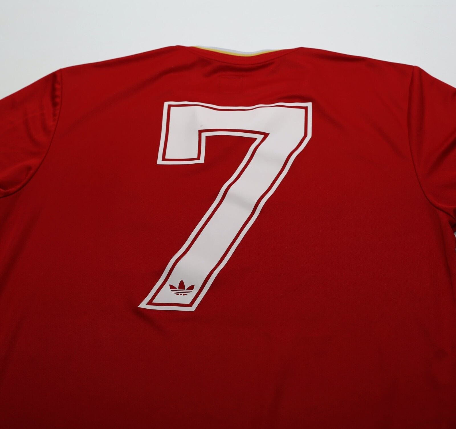 1986/87 DALGLISH #7 Liverpool Retro adidas Originals Home Football Shirt (M/L)