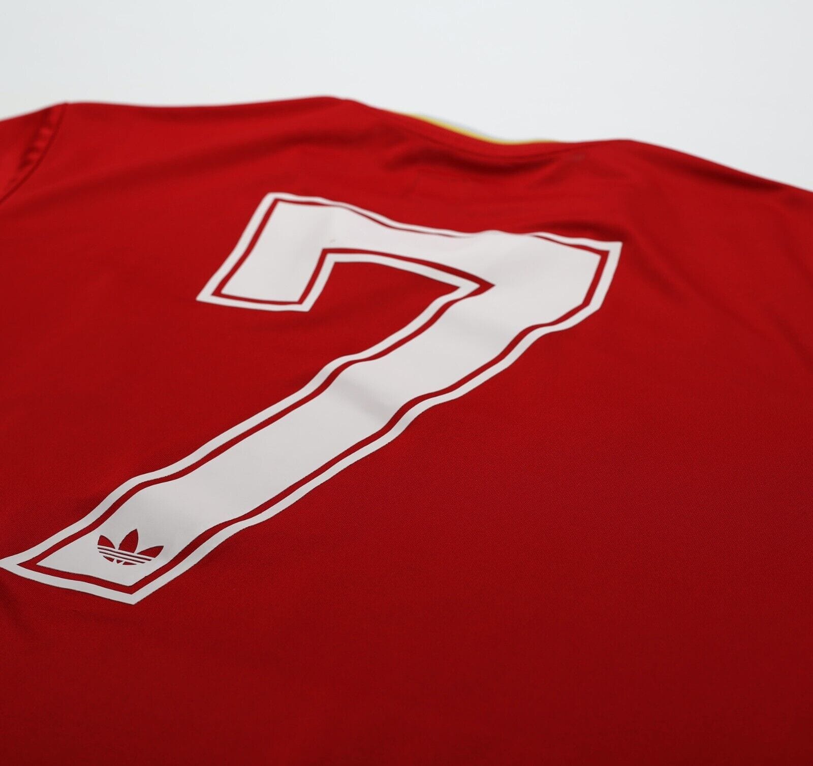 1986/87 DALGLISH #7 Liverpool Retro adidas Originals Home Football Shirt (M/L)