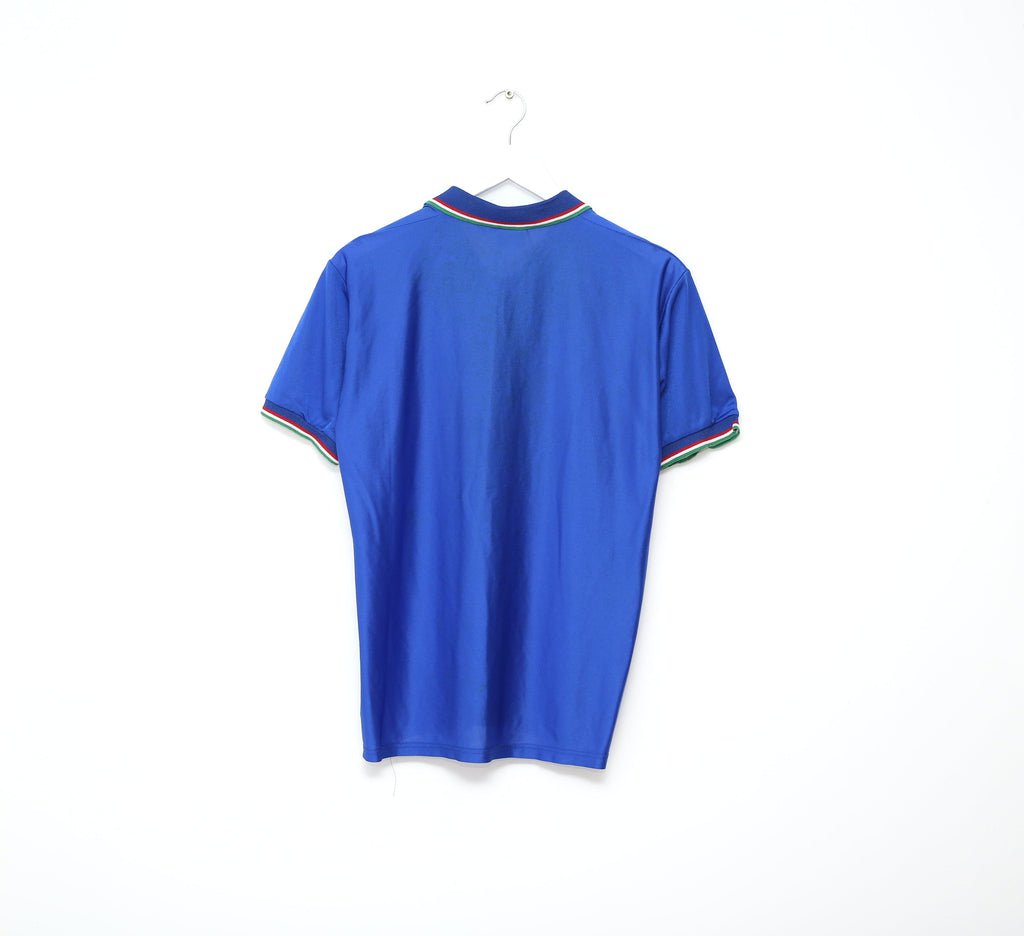 1986/90 ITALY Vintage Diadora Home Football Shirt Italia 90 (M/L)