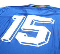 1986/91 BAGGIO #15 Italy Vintage Diadora Home Football Shirt (M/L) Italia 90