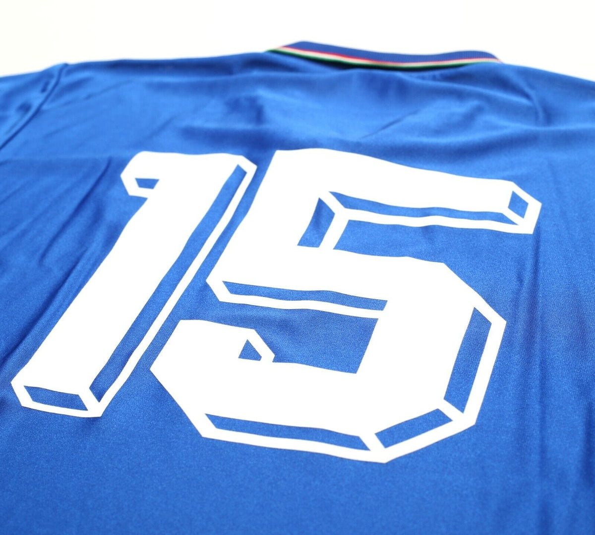 1986/91 BAGGIO #15 Italy Vintage Diadora Home Football Shirt (M/L) Italia 90