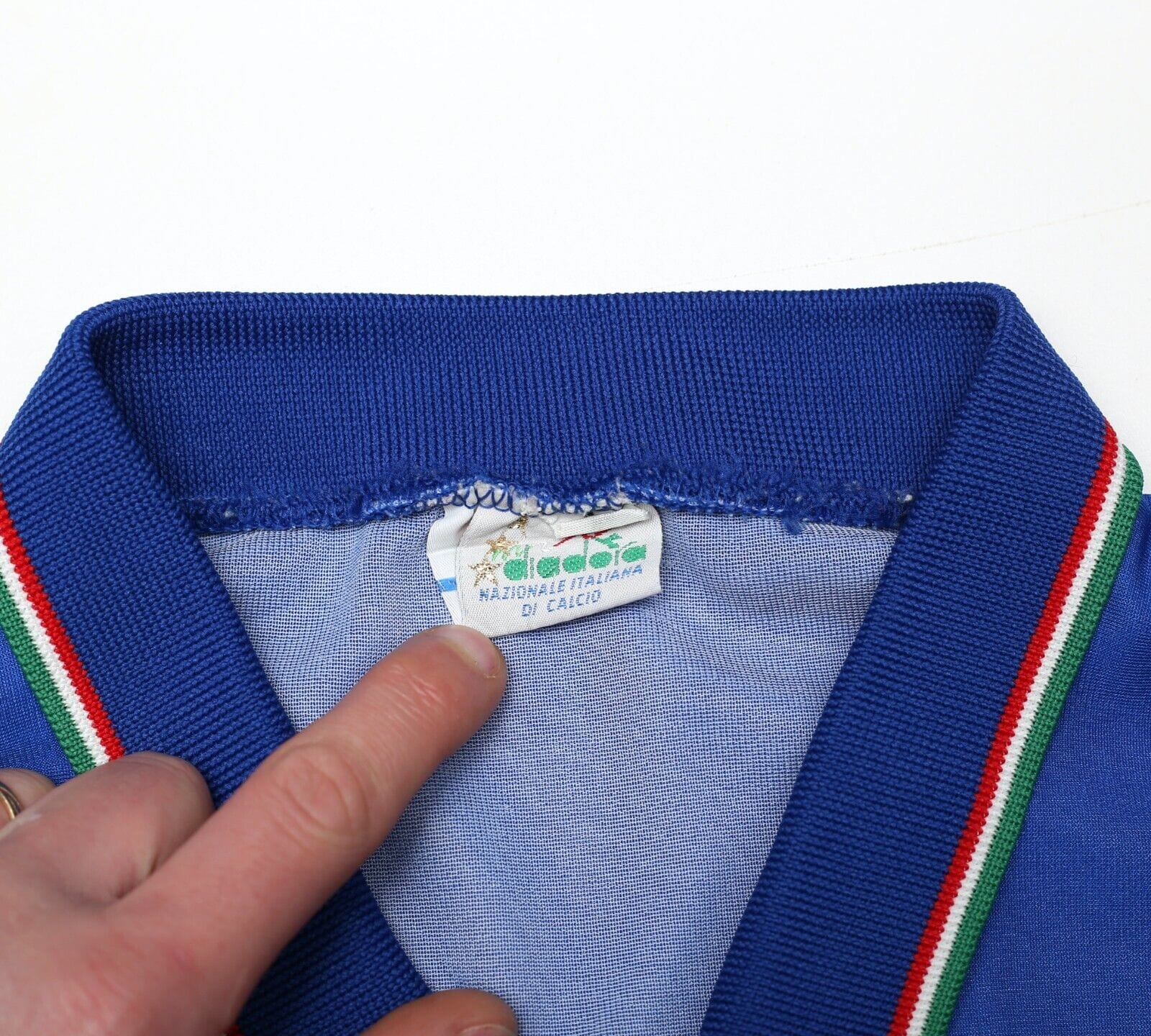 1986/91 BAGGIO #15 Italy Vintage Diadora Home Football Shirt (M/L) Italia 90
