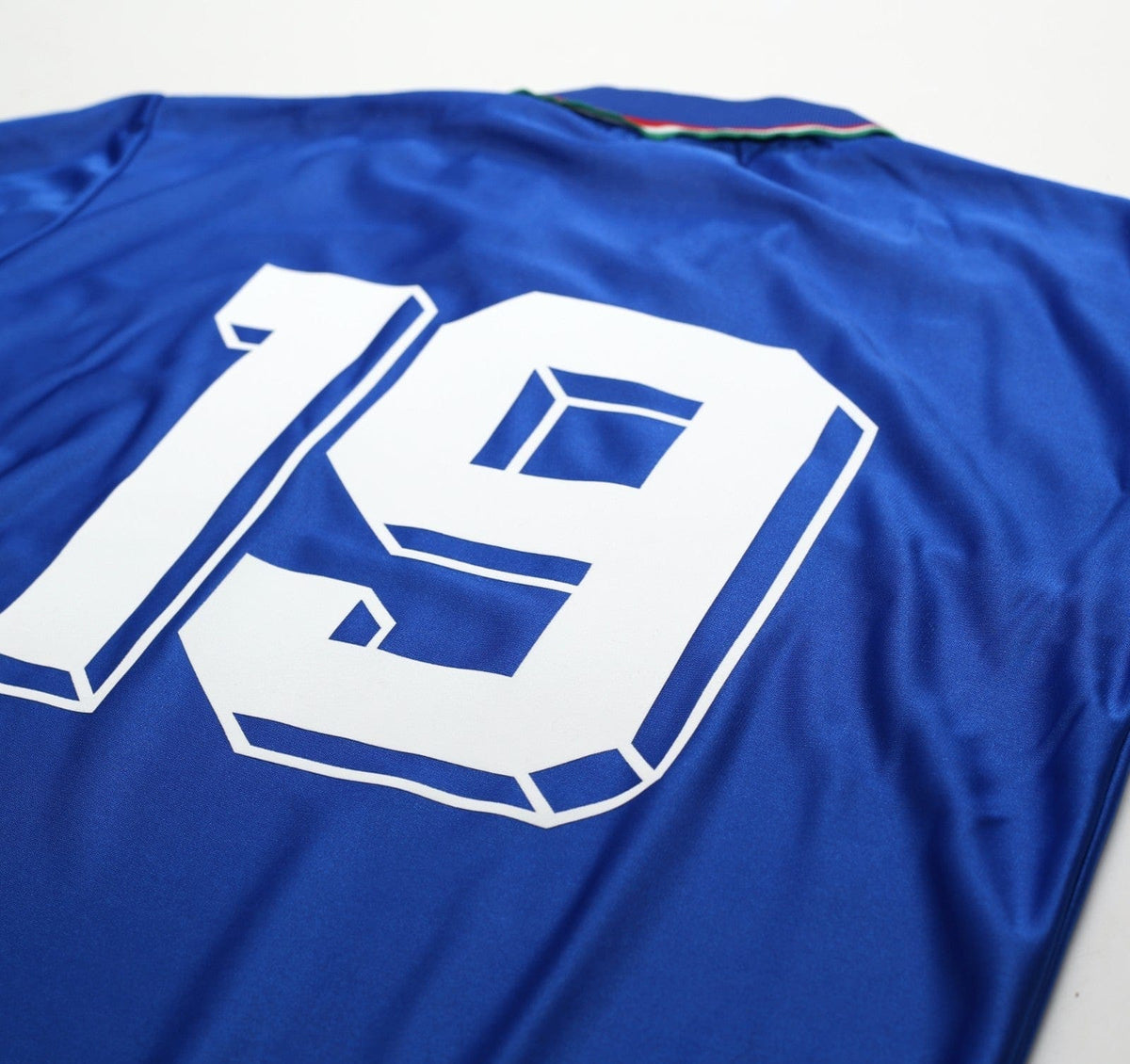 1986/91 SCHILLACI #19 Italy Vintage Diadora Home Football Shirt (M/L) Italia 90