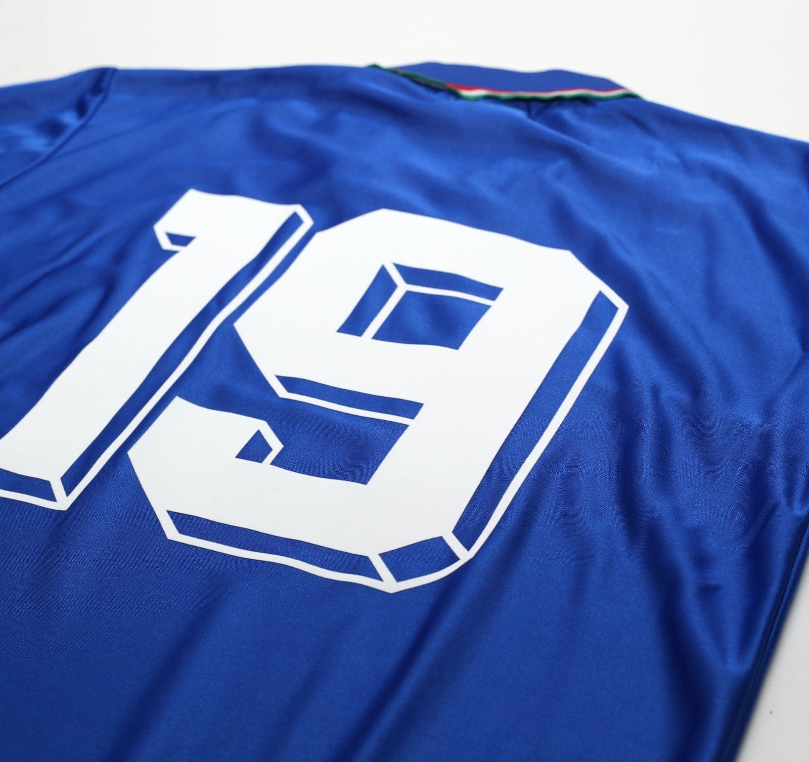 1986/91 SCHILLACI #19 Italy Vintage Diadora Home Football Shirt (M/L) Italia 90