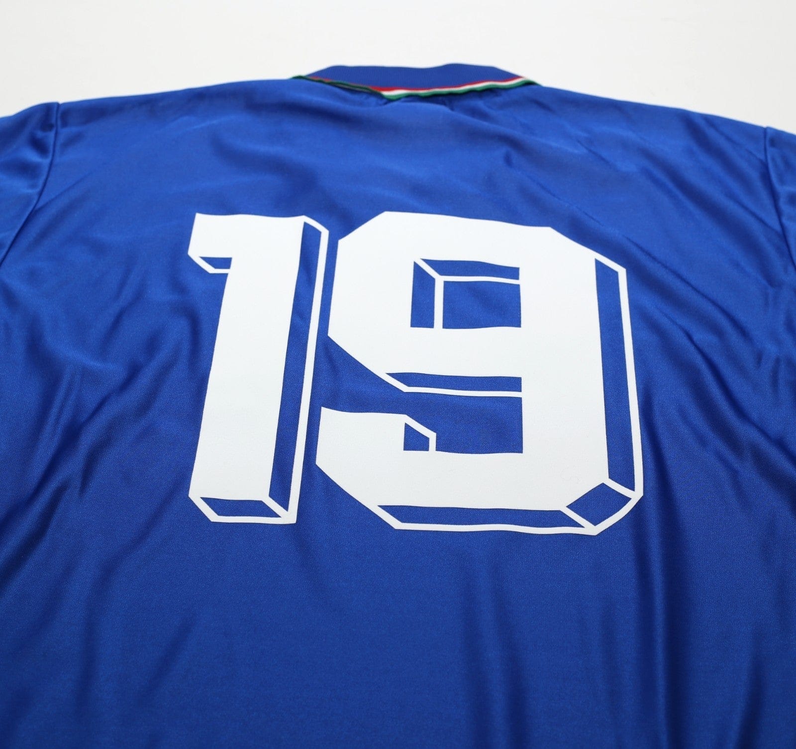 1986/91 SCHILLACI #19 Italy Vintage Diadora Home Football Shirt (M/L) Italia 90