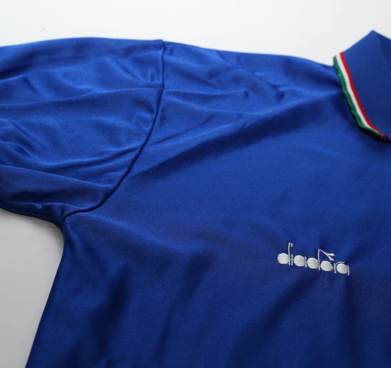1986/91 SCHILLACI #19 Italy Vintage Diadora Home Football Shirt (M/L) Italia 90