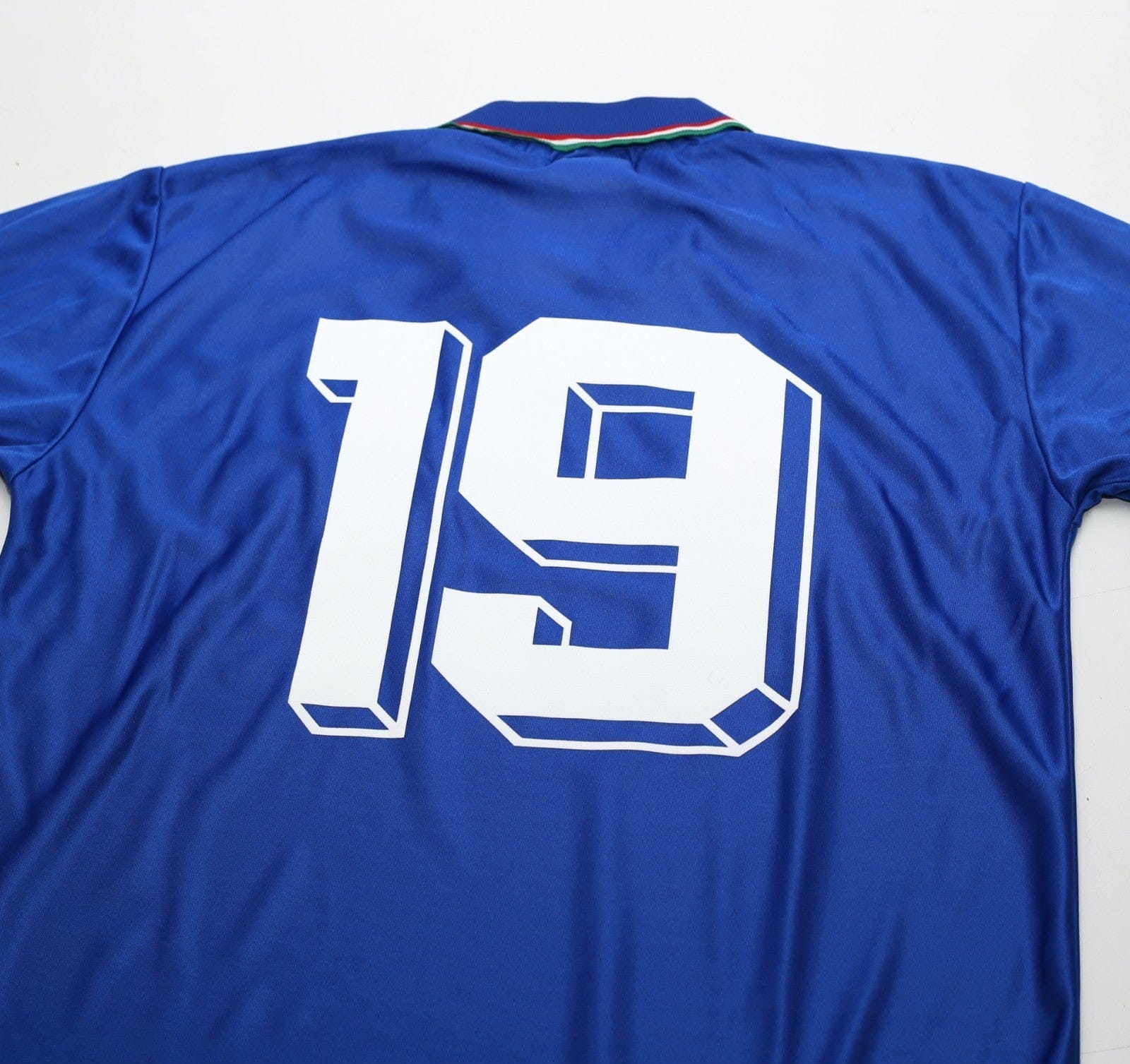 1986/91 SCHILLACI #19 Italy Vintage Diadora Home Football Shirt (M/L) Italia 90