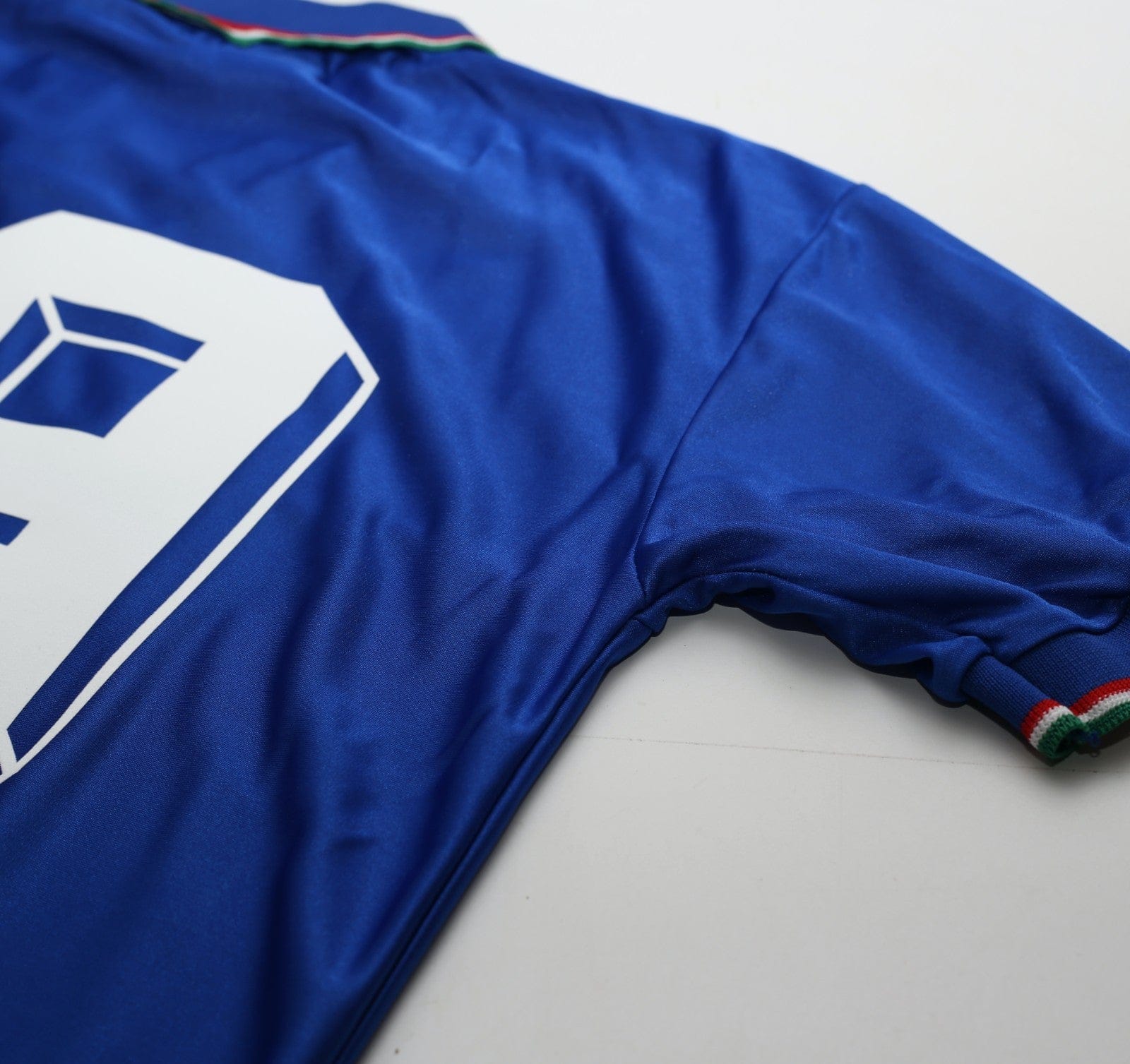 1986/91 SCHILLACI #19 Italy Vintage Diadora Home Football Shirt (M/L) Italia 90