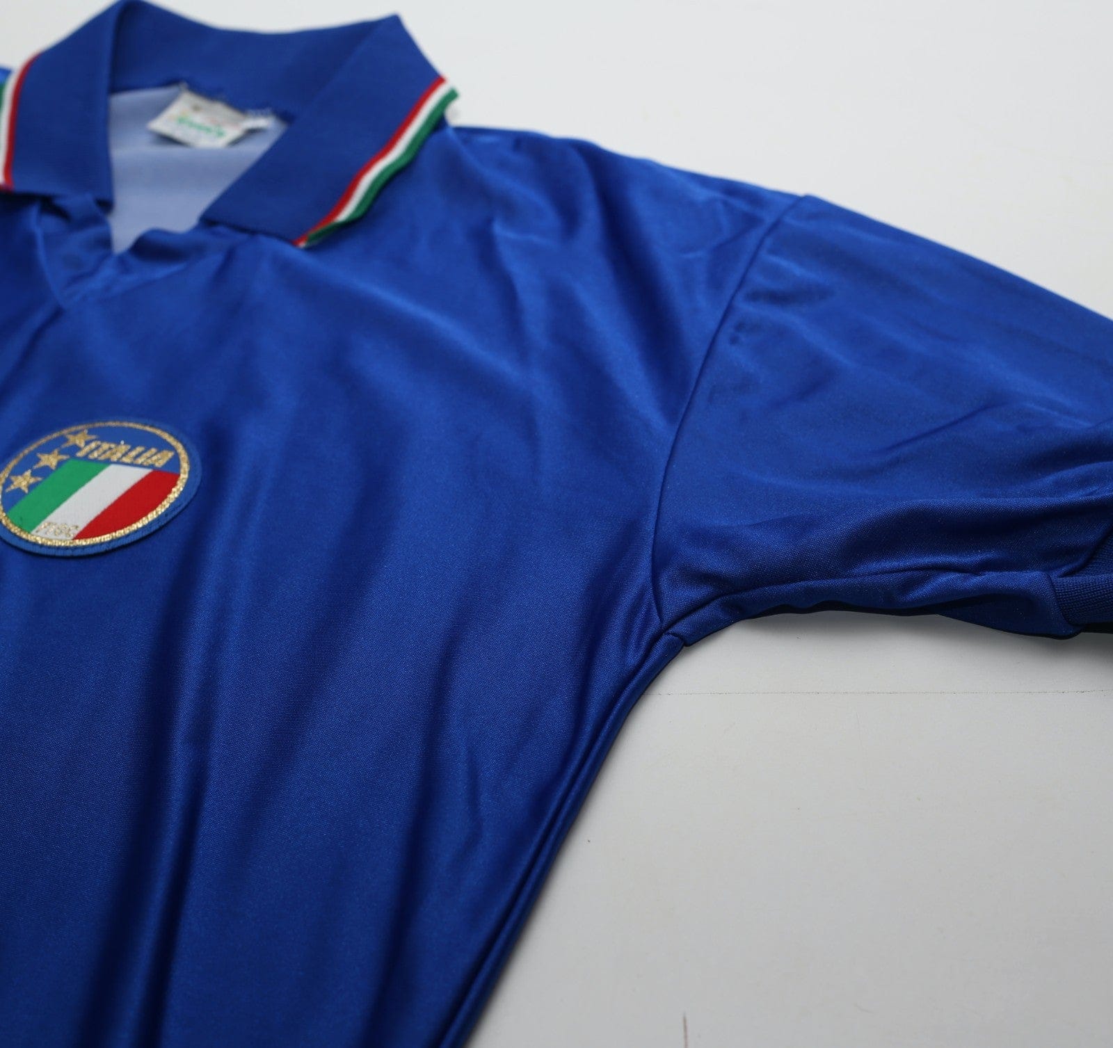 1986/91 SCHILLACI #19 Italy Vintage Diadora Home Football Shirt (M/L) Italia 90