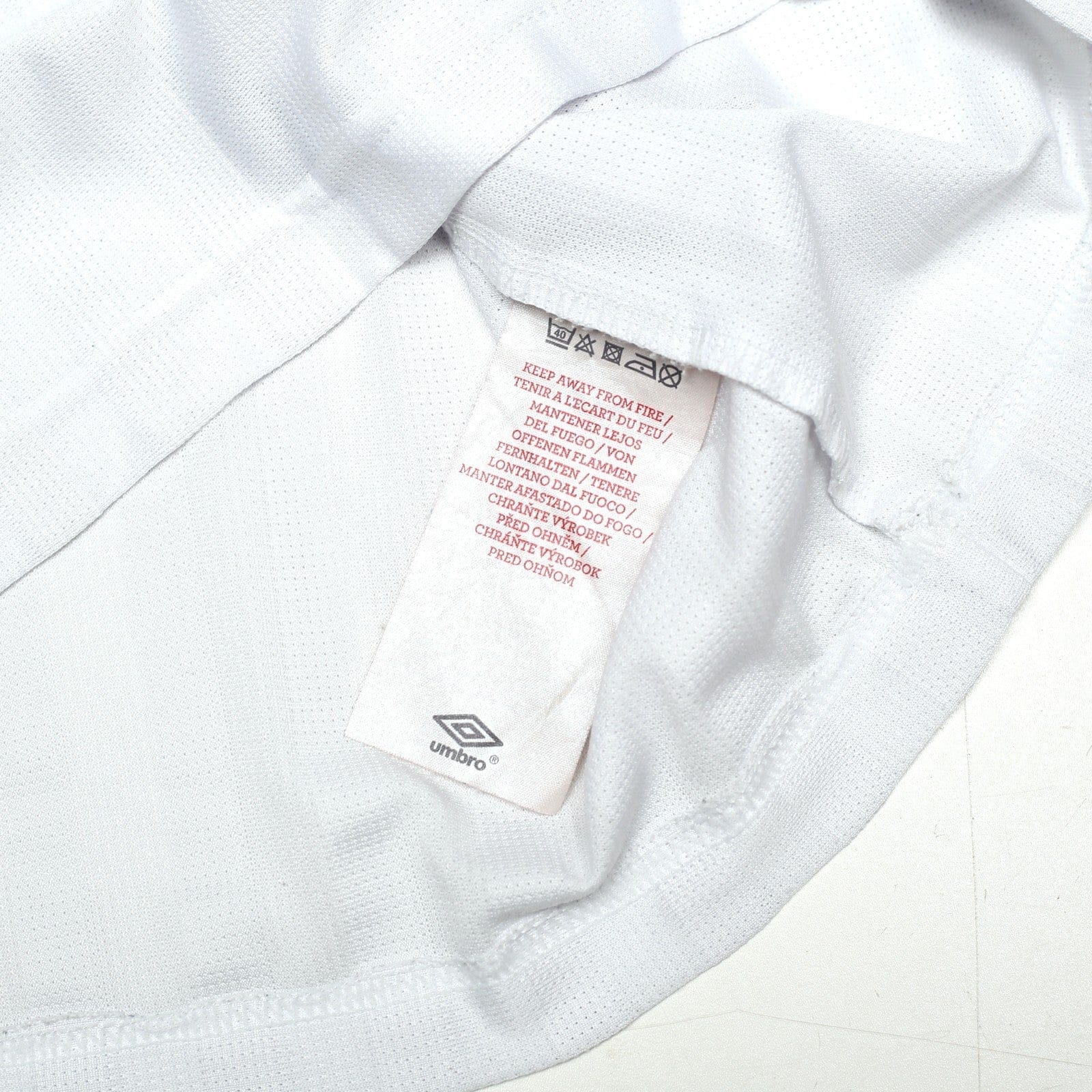 1986 Barnes #19 England Retro Umbro Home Football Shirt (S) Mexico World Cup