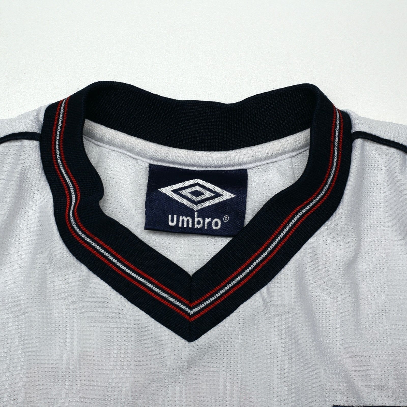 1986 Barnes #19 England Retro Umbro Home Football Shirt (S) Mexico World Cup