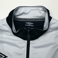 1986 England Style Retro Umbro Pro Training Football Track Top Jacket (M/L)