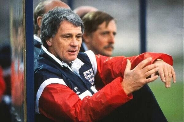1986 ENGLAND Vintage Umbro Training Rain Jacket (M) Bobby Robson Era