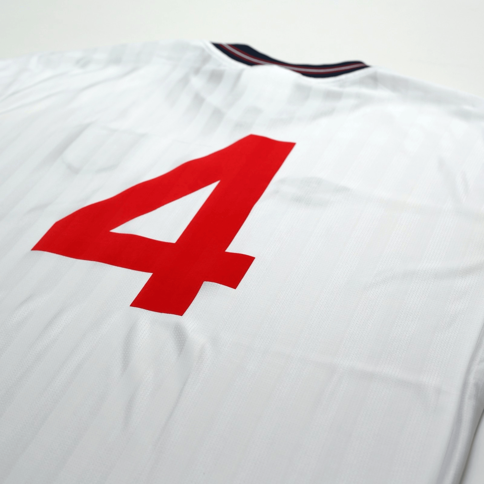 1986 Hoddle #4 England Retro Umbro Home Football Shirt (XL) Mexico World Cup
