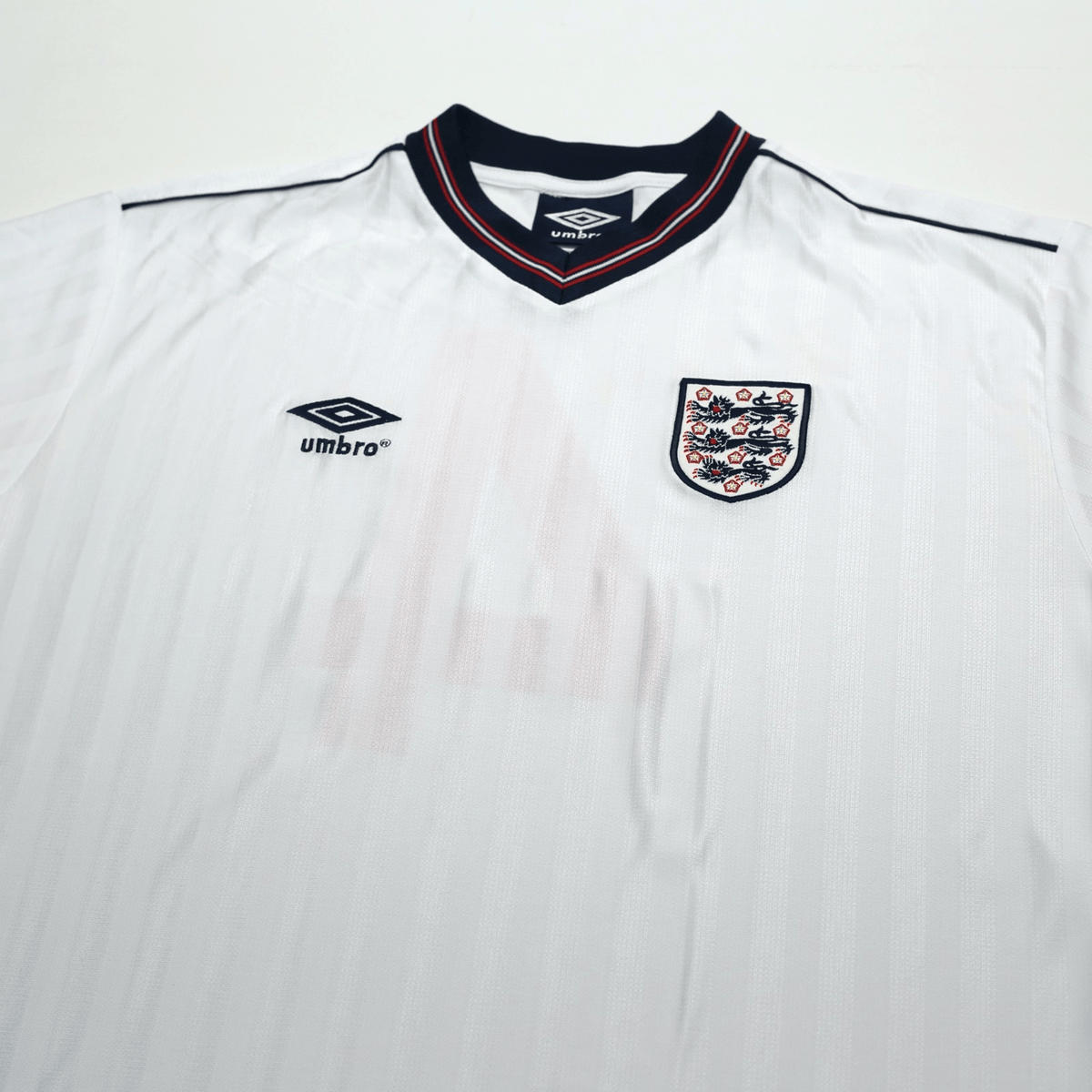 1986 Hoddle #4 England Retro Umbro Home Football Shirt (XL) Mexico World Cup