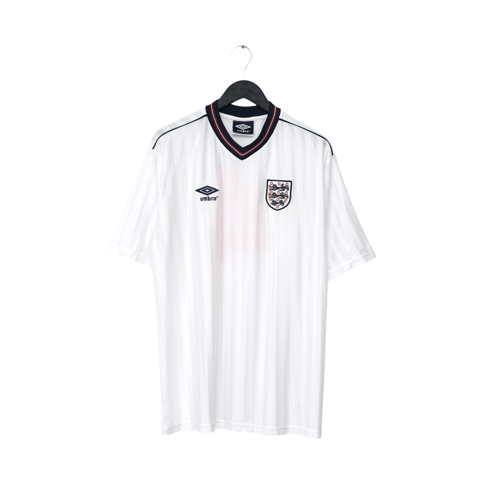 1986 Hoddle #4 England Retro Umbro Home Football Shirt (XL) Mexico World Cup
