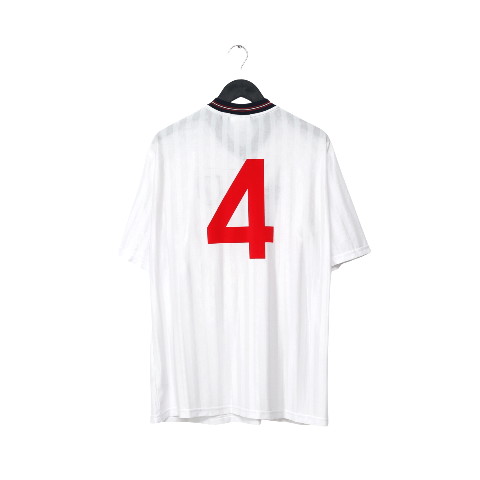 1986 Hoddle #4 England Retro Umbro Home Football Shirt (XL) Mexico World Cup
