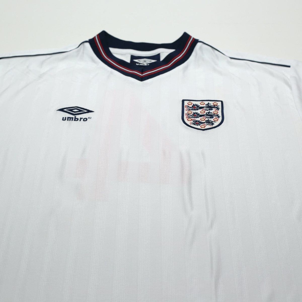 1986 Hoddle #4 England Retro Umbro Home Football Shirt (XL) Mexico World Cup