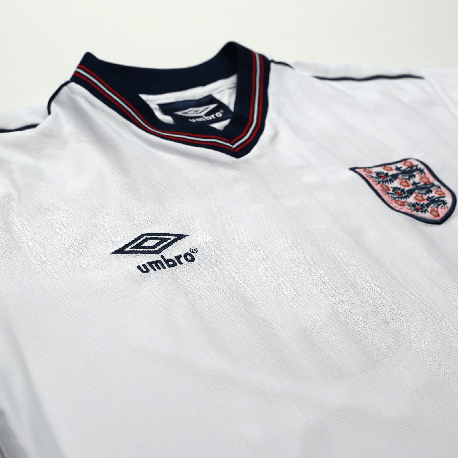1986 Lineker #10 England Retro Umbro Home Football Shirt (M) Mexico World Cup 86