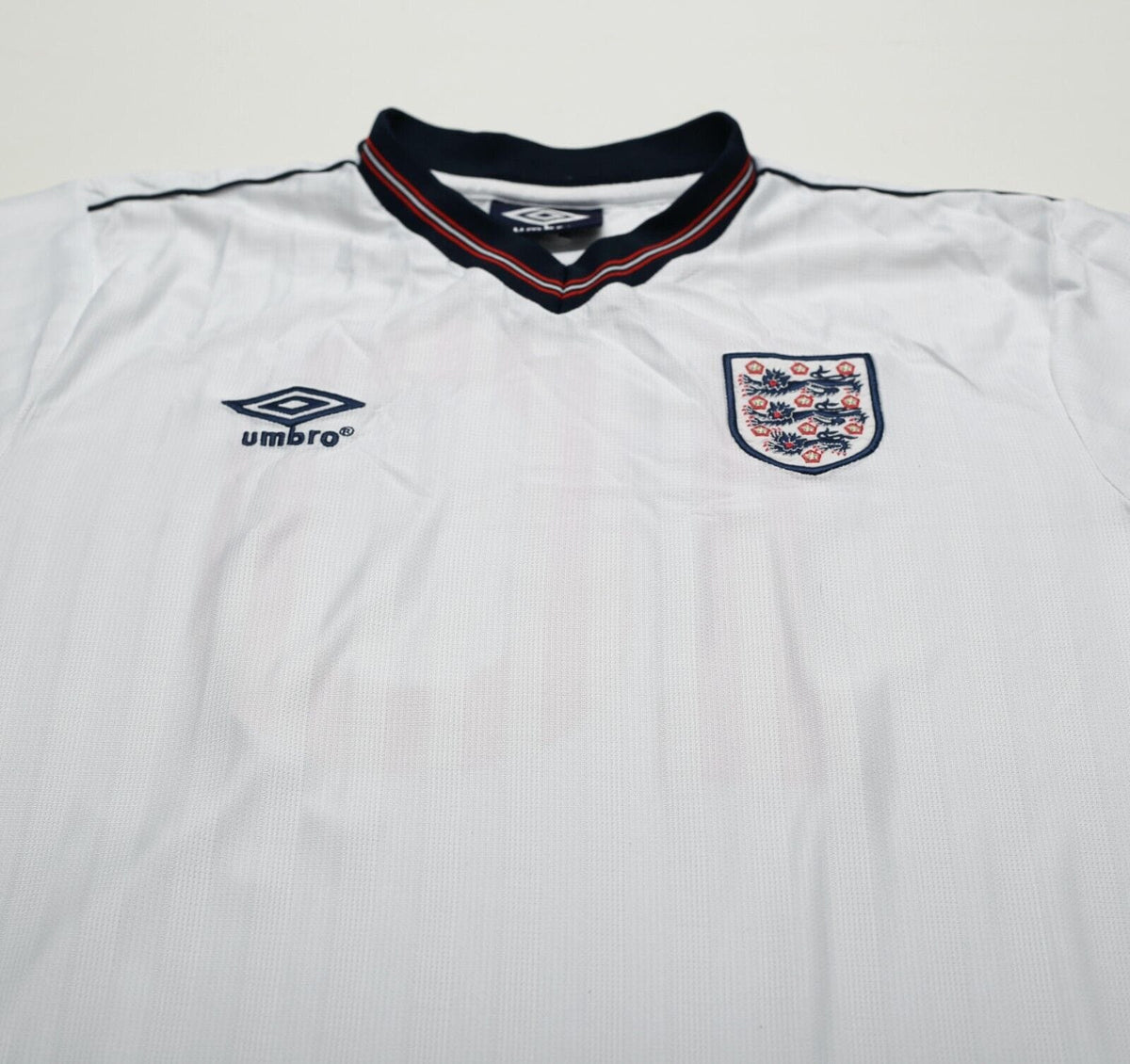 1986 LINEKER England #10 Retro Umbro Home Football Shirt (L) Mexico World Cup