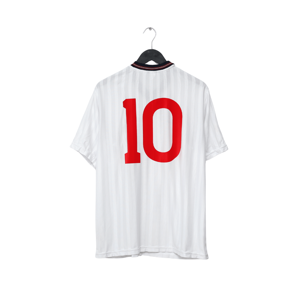 1986 LINEKER England #10 Retro Umbro Home Football Shirt (L) Mexico World Cup