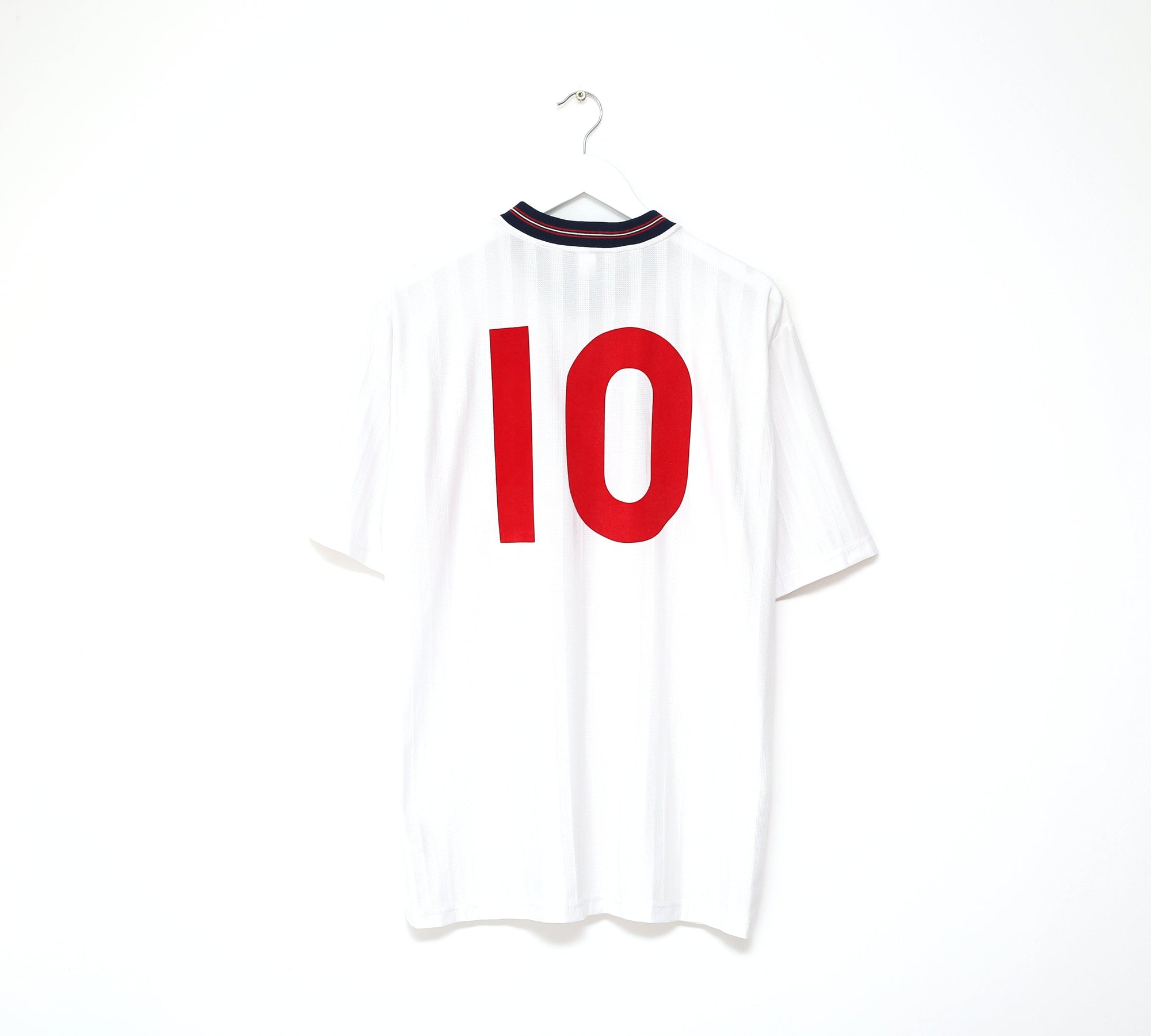 1986 LINEKER England #10 Retro Umbro Home Football Shirt (L) Mexico World Cup