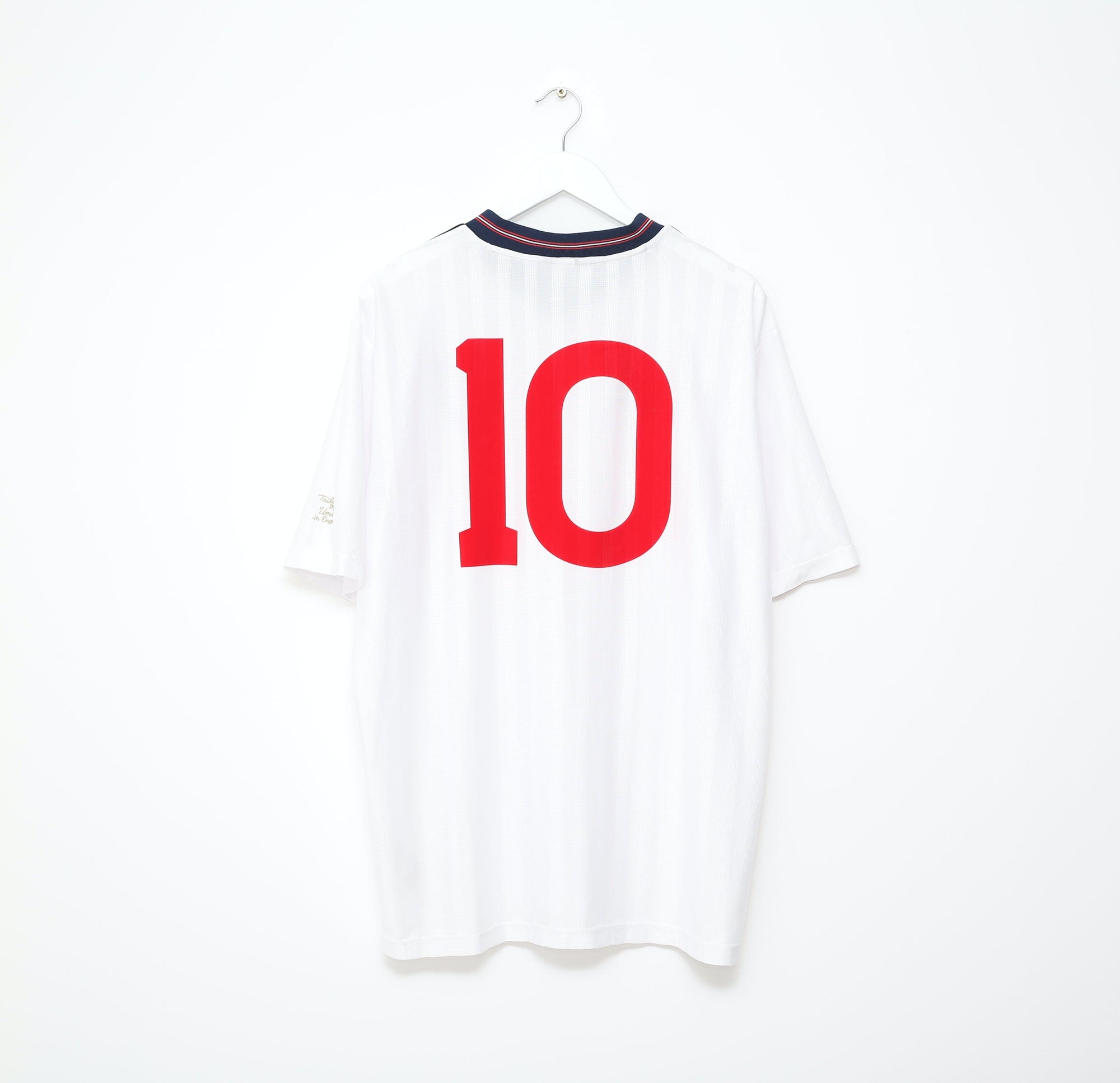 1986 LINEKER England #10 Retro Umbro Home Football Shirt (XL) Mexico World Cup
