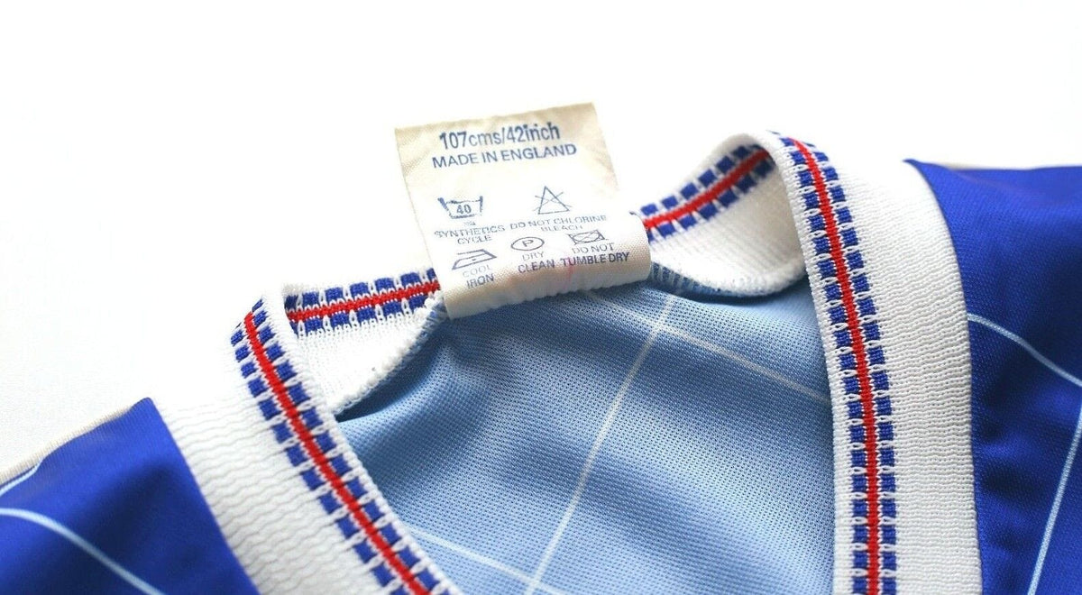 1987/89 CHELSEA Vintage Umbro Home Football Shirt Jersey (L)