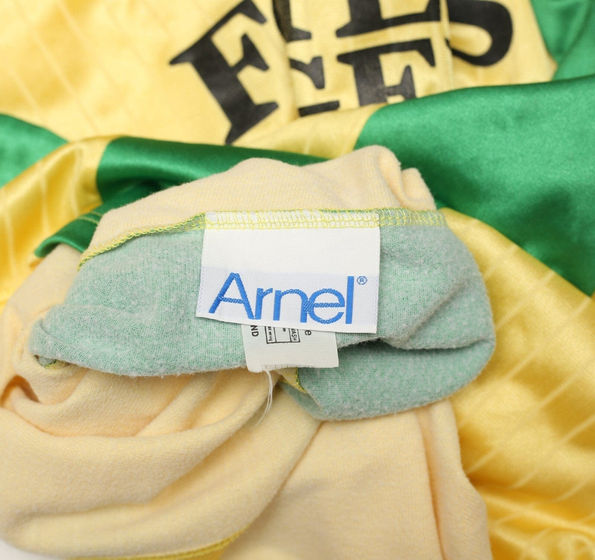 1987/89 NORWICH CITY Vintage Scoreline Home Football Shirt 42 (L)