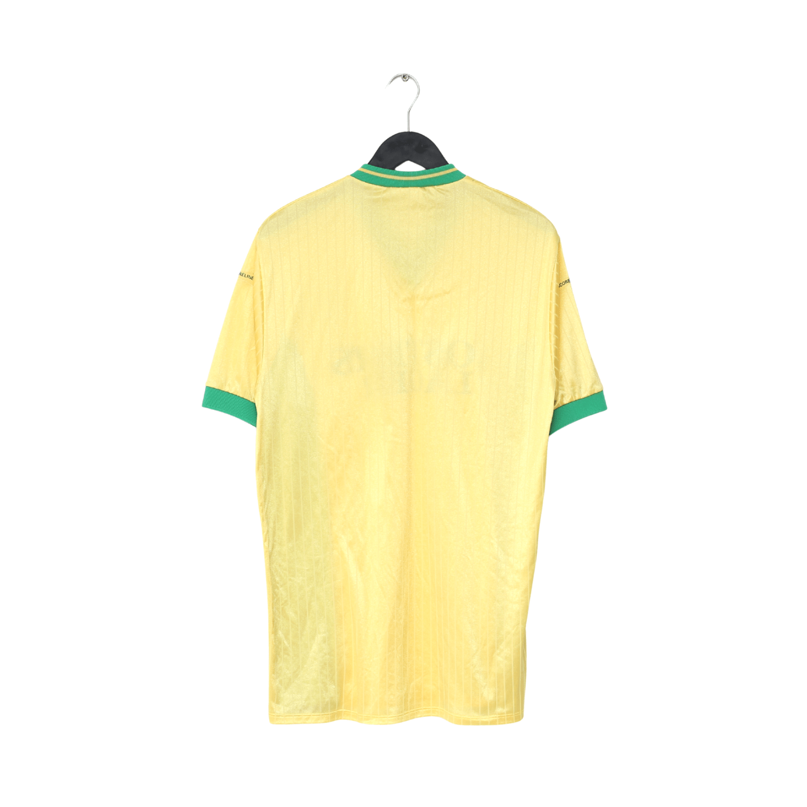 1987/89 NORWICH CITY Vintage Scoreline Home Football Shirt 42 (L)