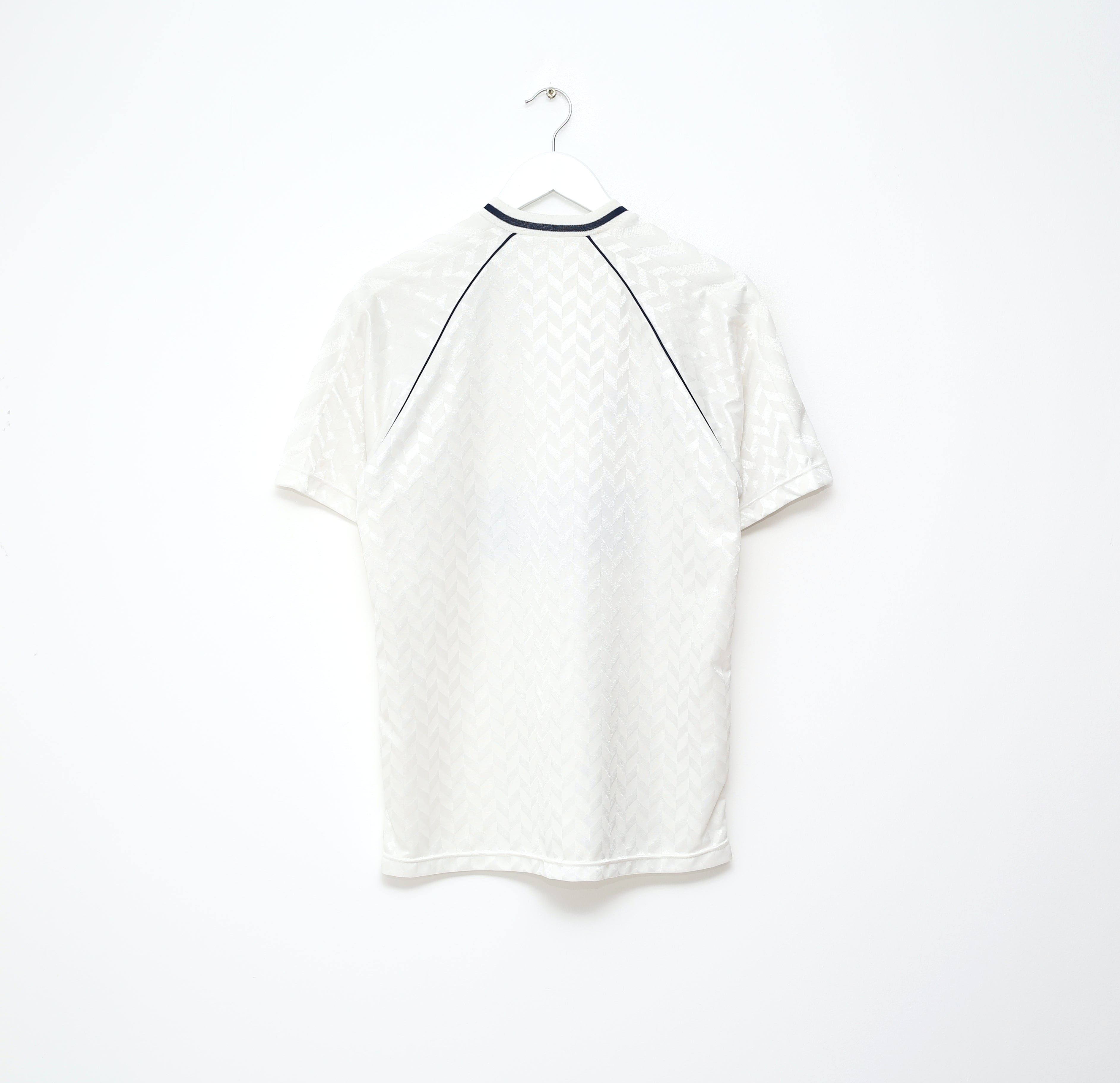 1987/89 TOTTENHAM HOTSPUR Vintage Hummel Home Football Shirt (M)