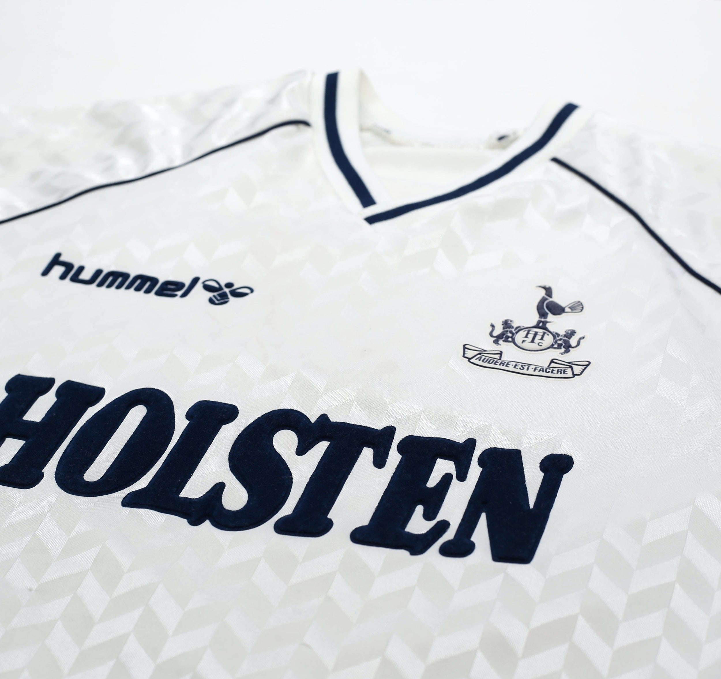 1987/89 Tottenham Hotspur Vintage Hummel Home Football Shirt