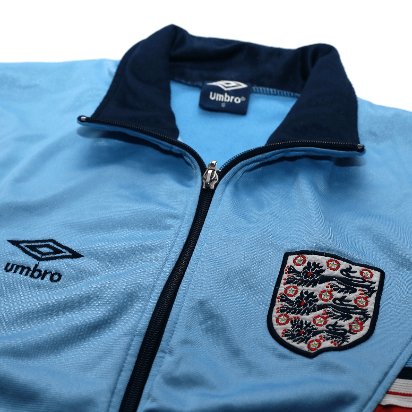 1987/90 England Vintage Umbro Track Top Jacket (S/M) Euro 88