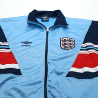 1987/90 England Vintage Umbro Track Top Jacket (S/M) Euro 88