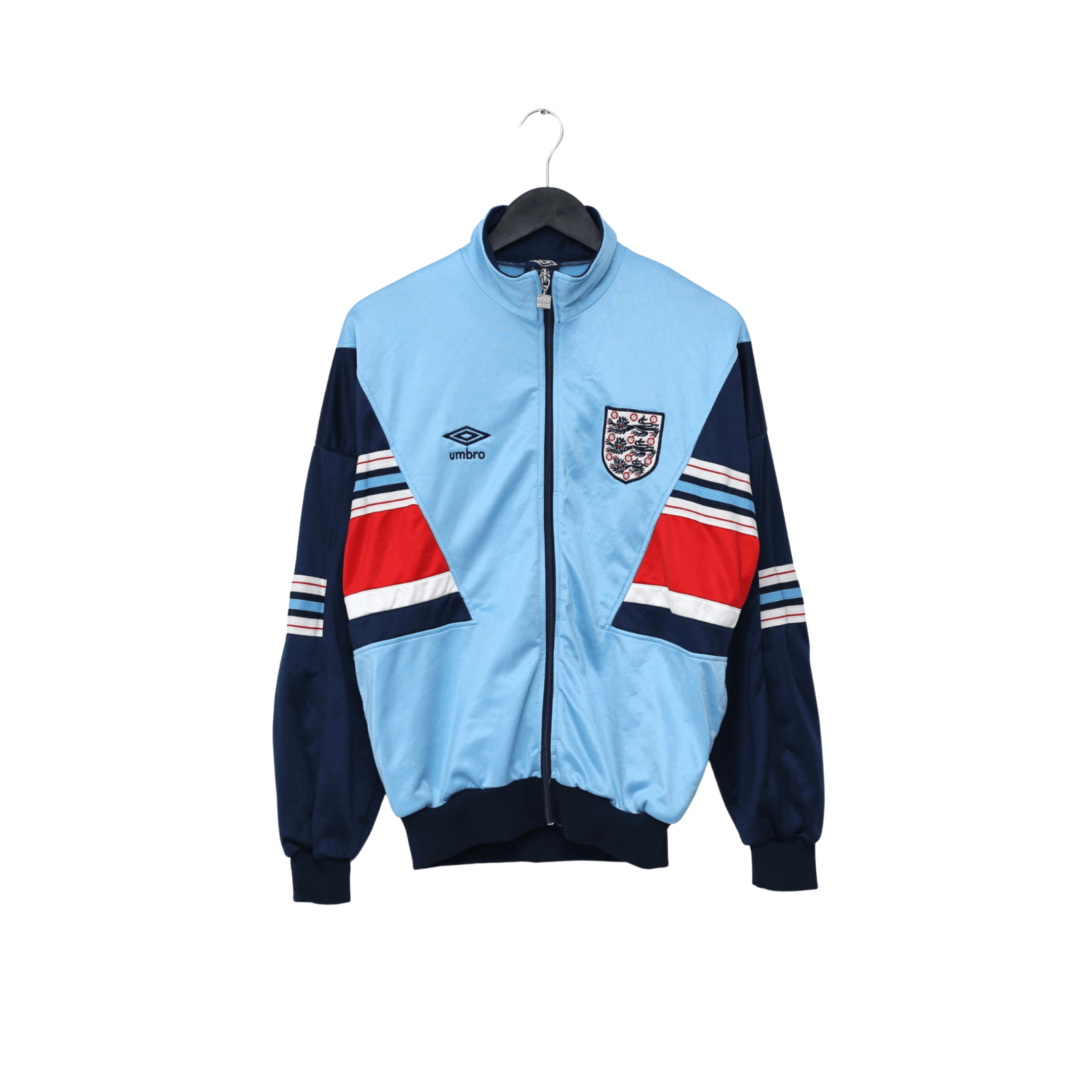 1987/90 England Vintage Umbro Track Top Jacket (S/M) Euro 88